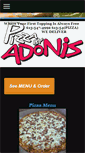 Mobile Screenshot of pizzabyadonis.com
